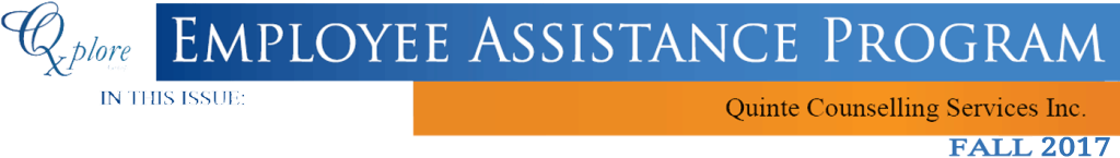 Employee Assistance Newsletter Fall 2016
