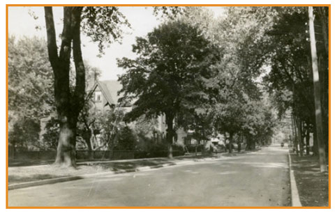 Bridge St E. Looking East